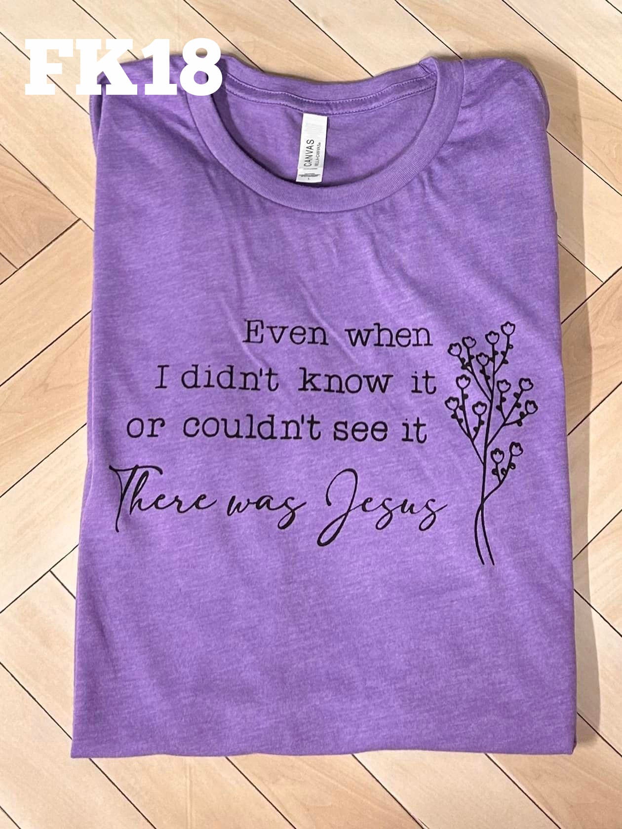 There was Jesus