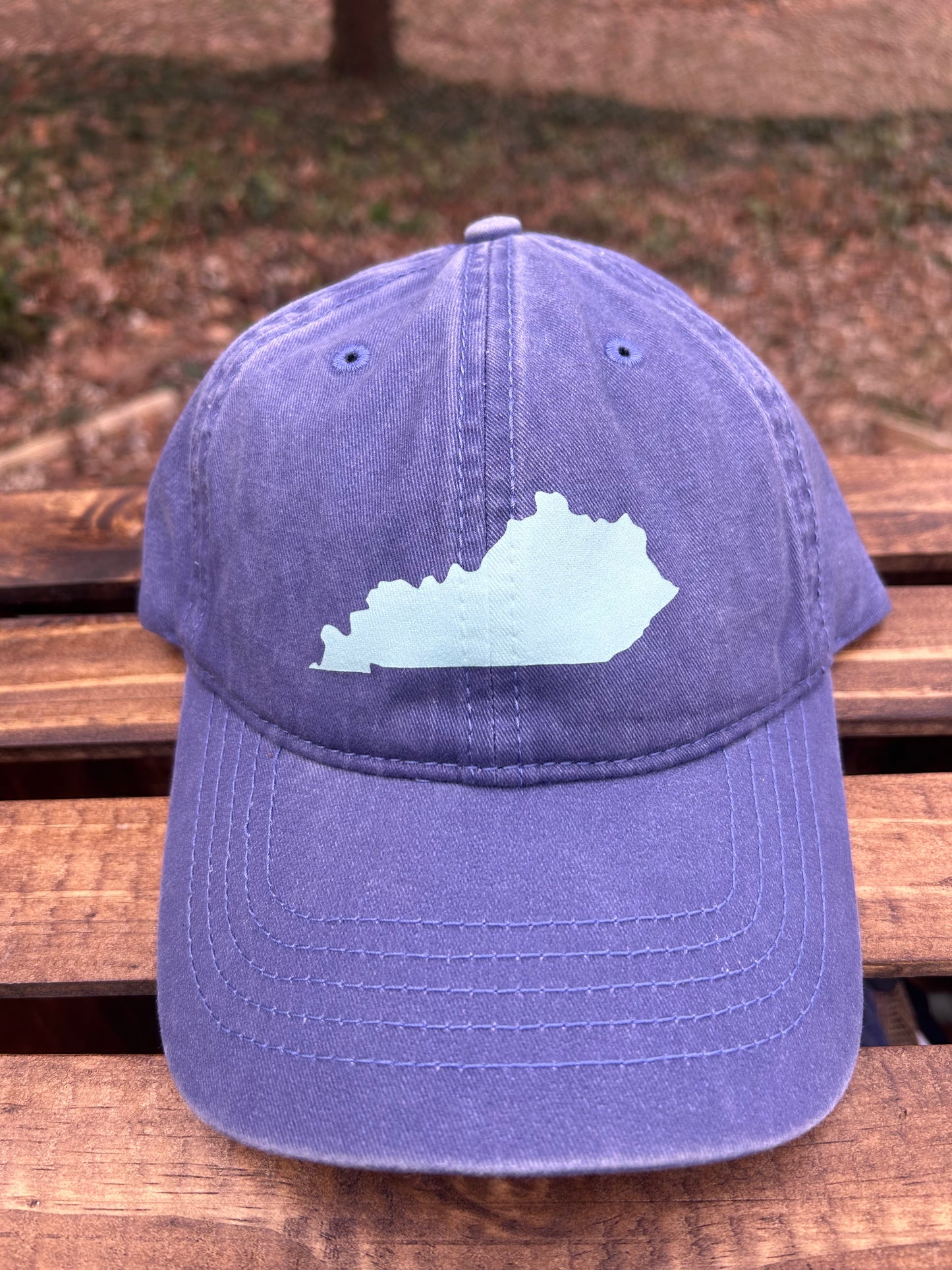 Kentucky Ladies Hat - Light blue on Iris - IN STOCK