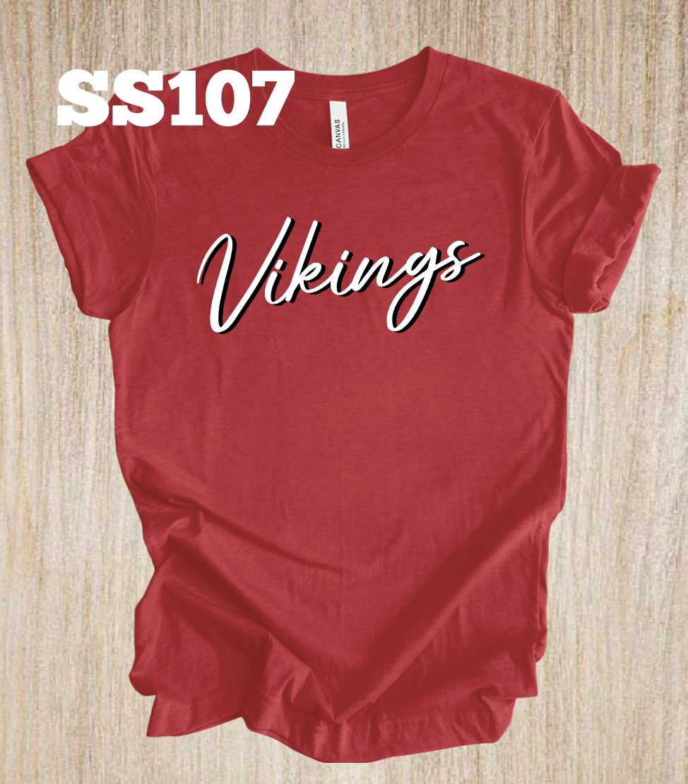 North Posey Vikings Script