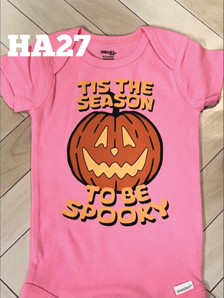 Tis the Season to be Spooky Onesie