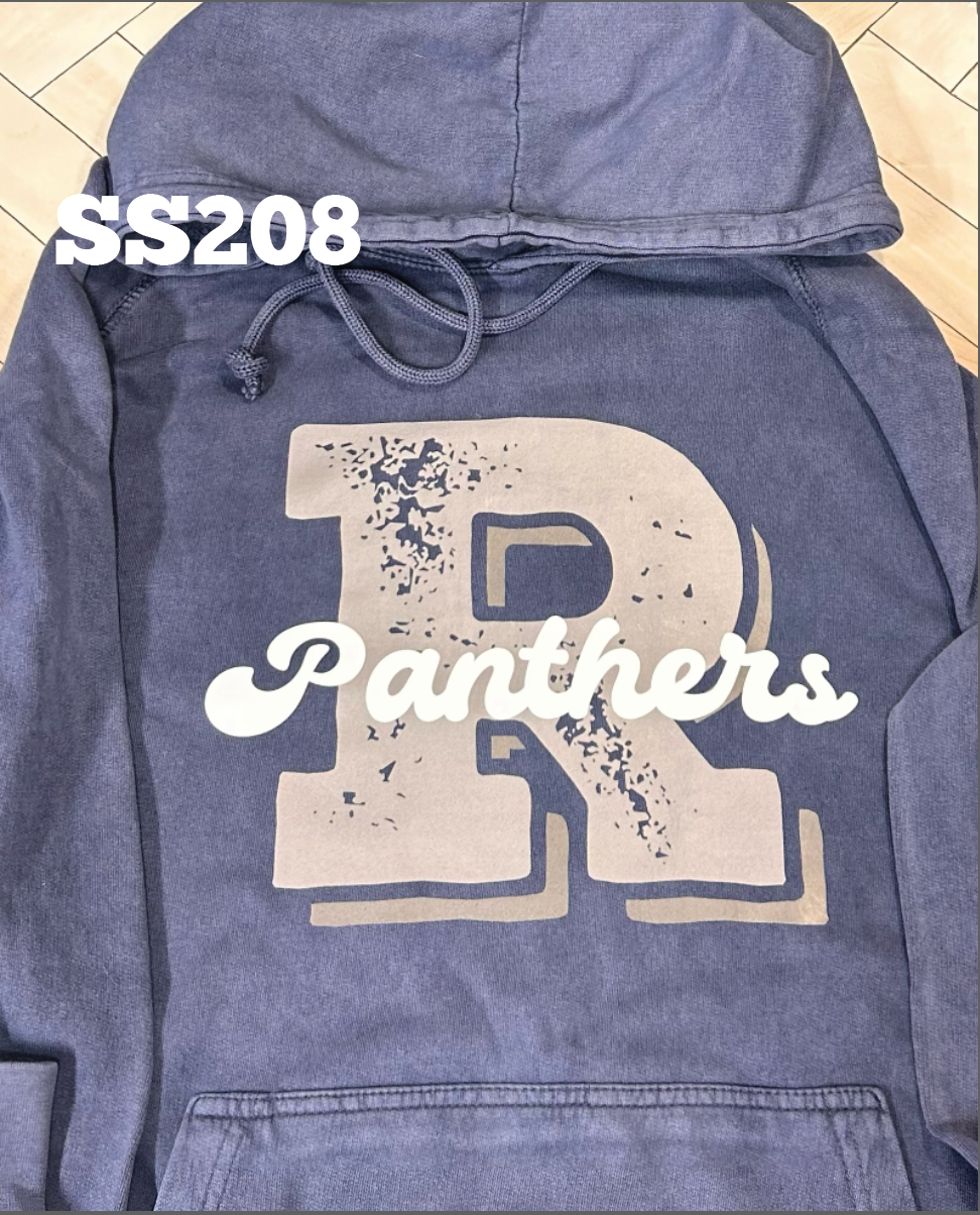 Big R Reitz Panthers Vintage Hoodie (Navy)