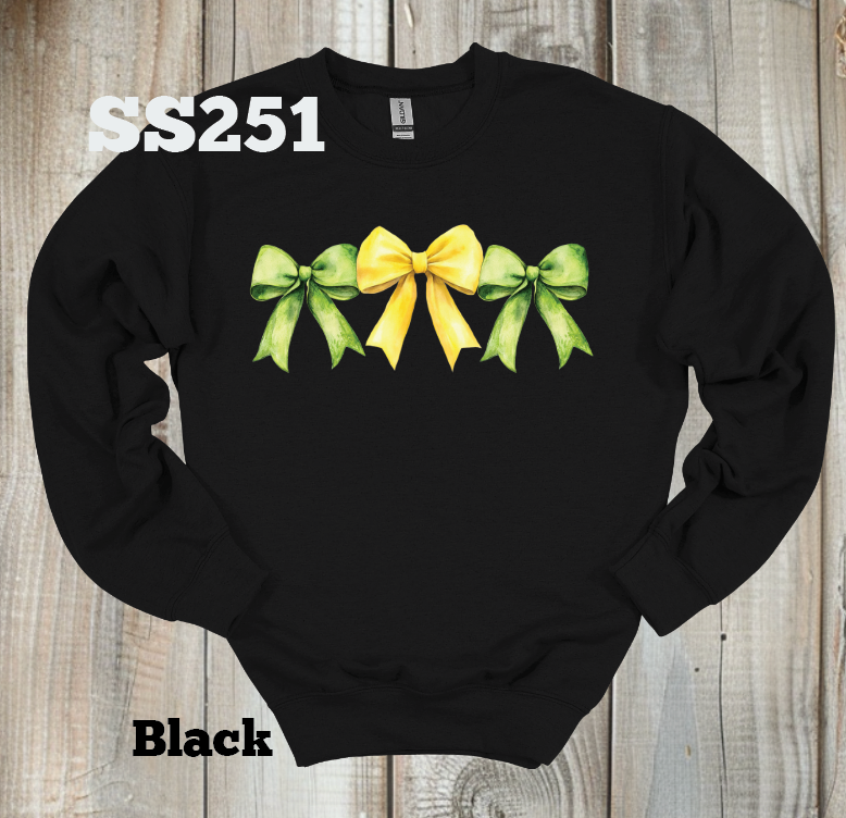 Green/Yellow Bow Crew