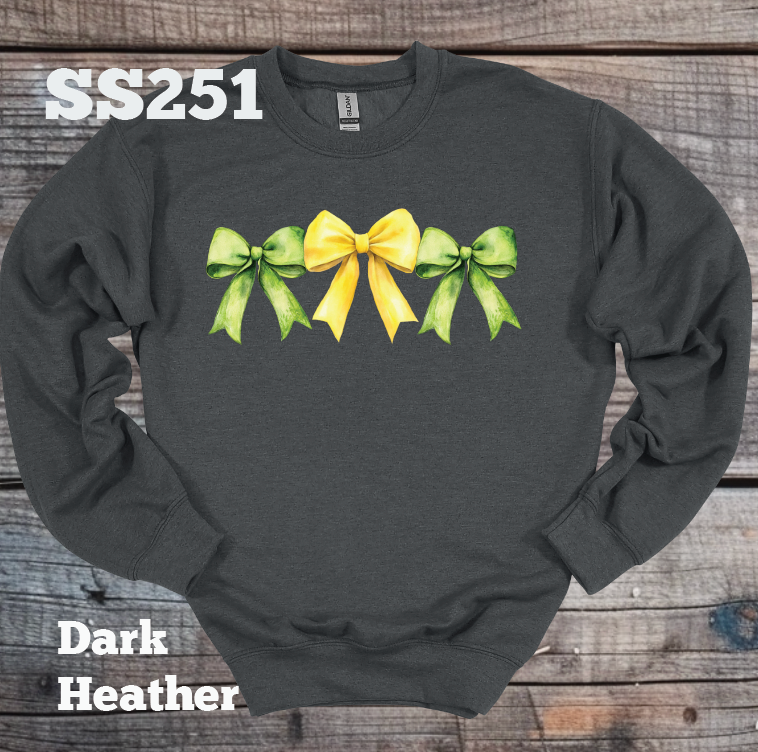 Green/Yellow Bow Crew