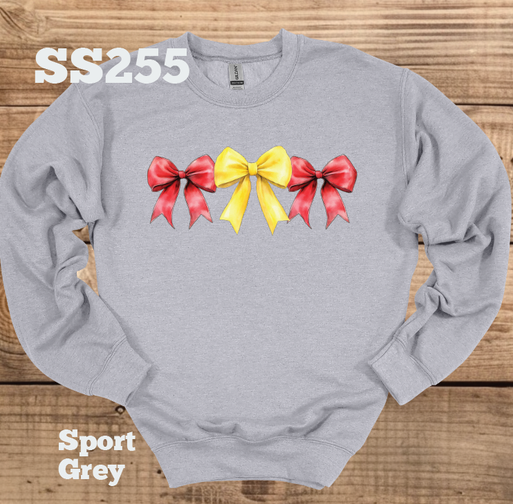 Red/Yellow Bow Crew