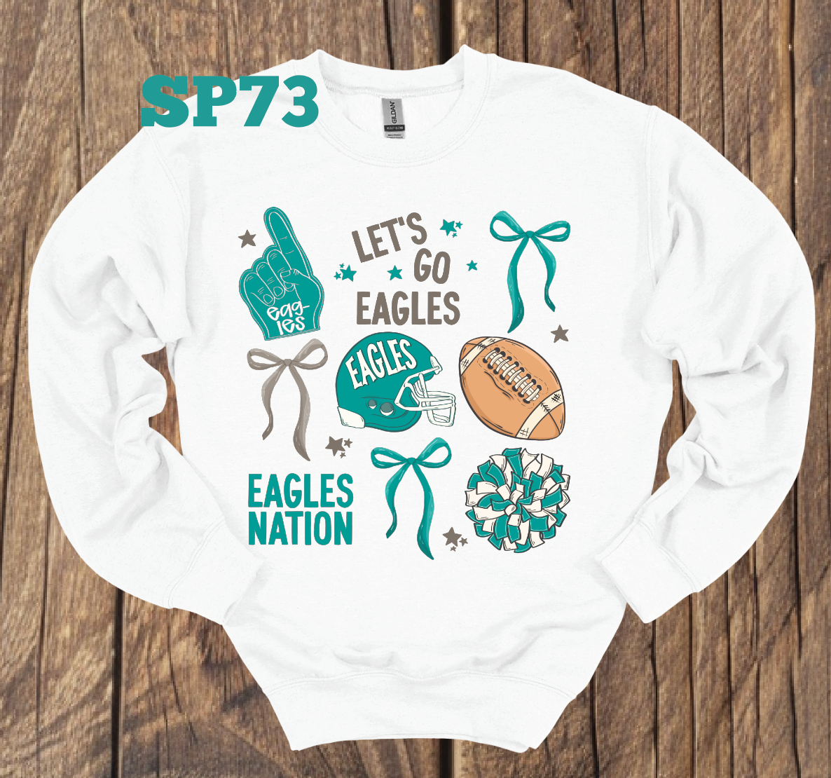 Philadelphia Eagles Bows