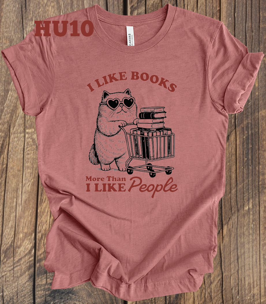 I Like Books More than I Like People