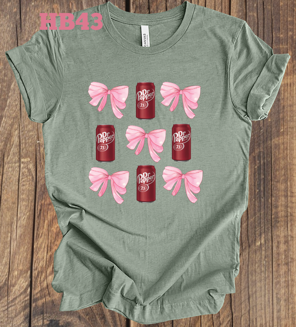Dr. Pepper Bows