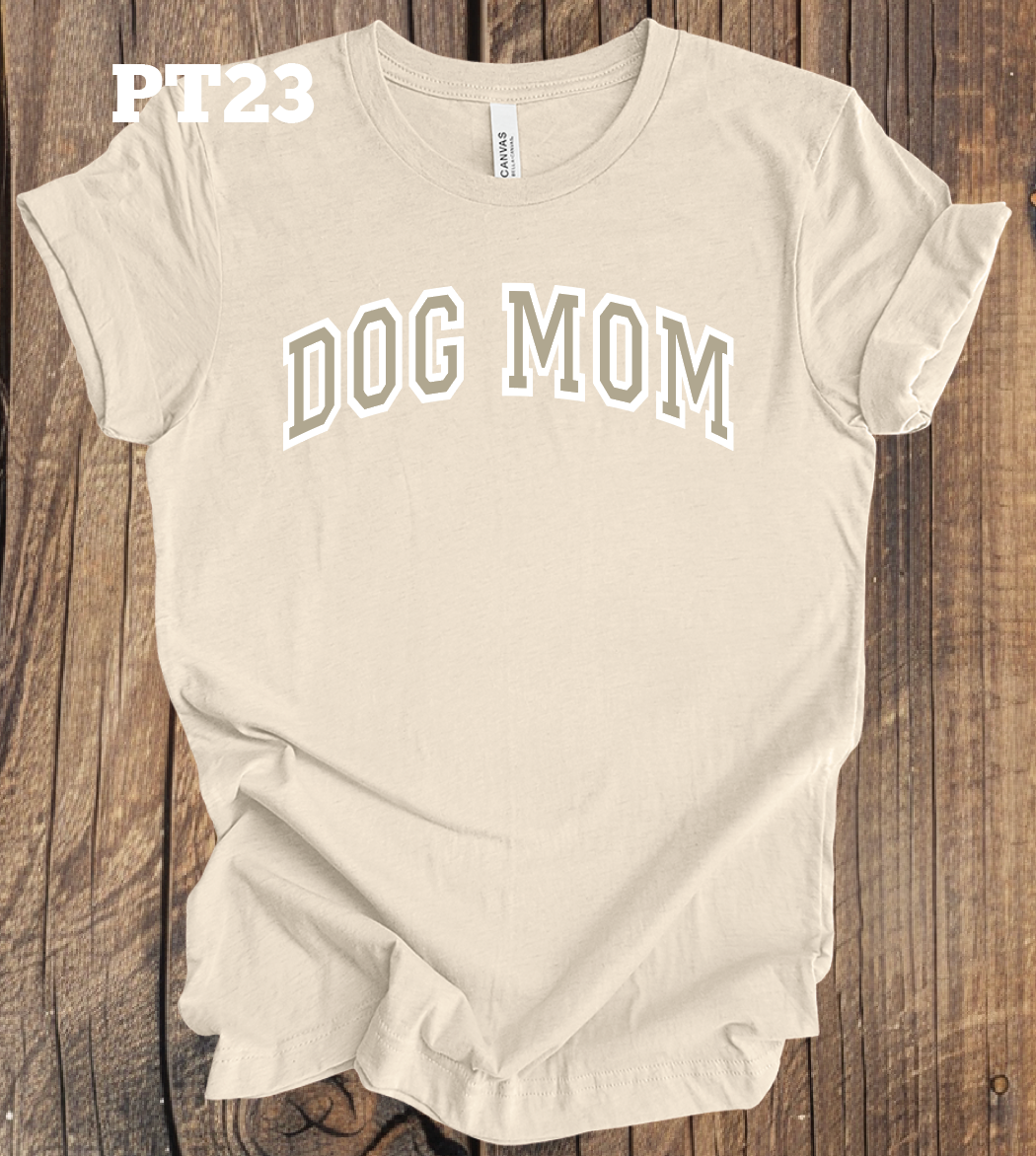 Dog Mom - Outlined