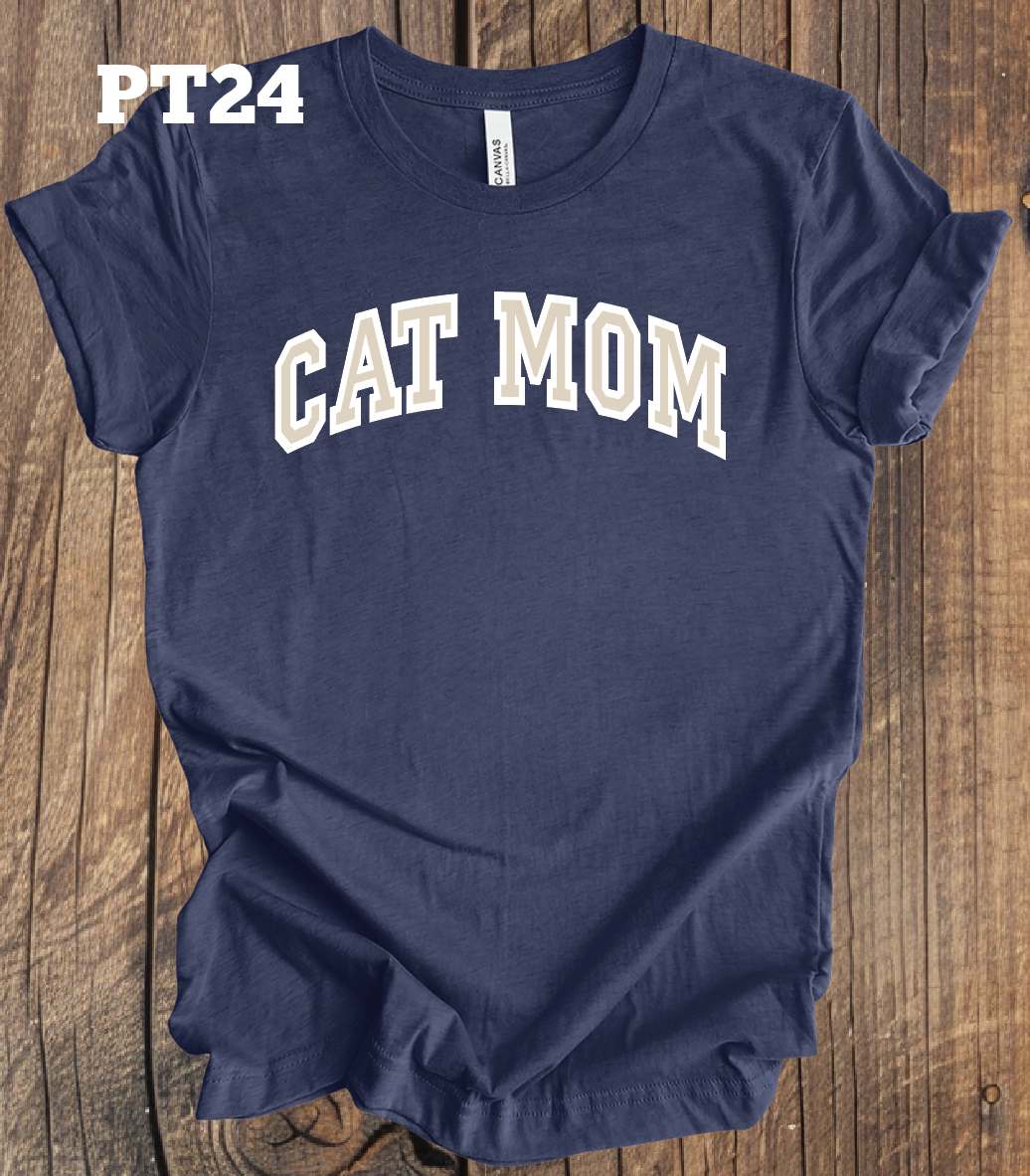 Cat Mom - Outlined