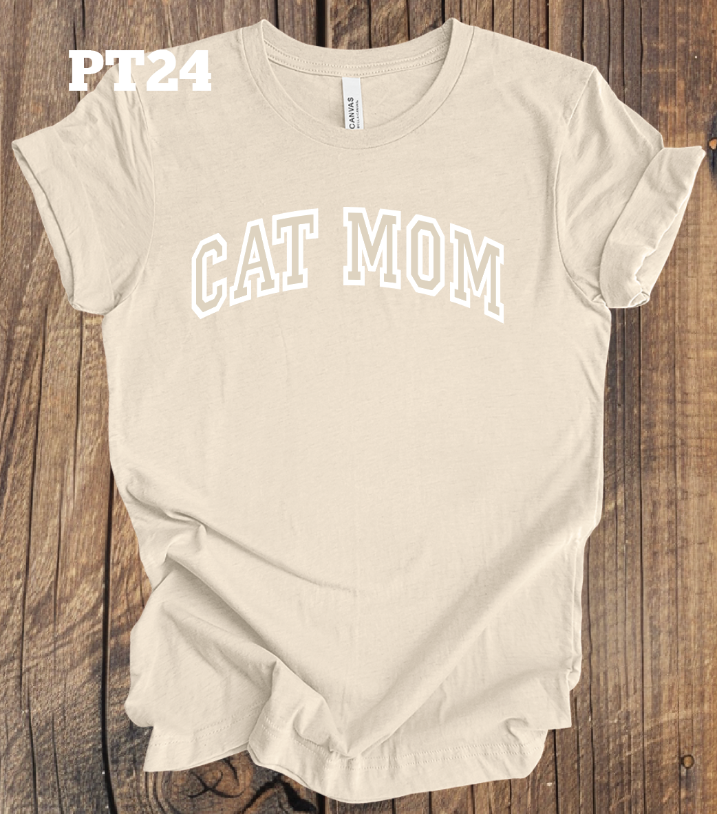 Cat Mom - Outlined