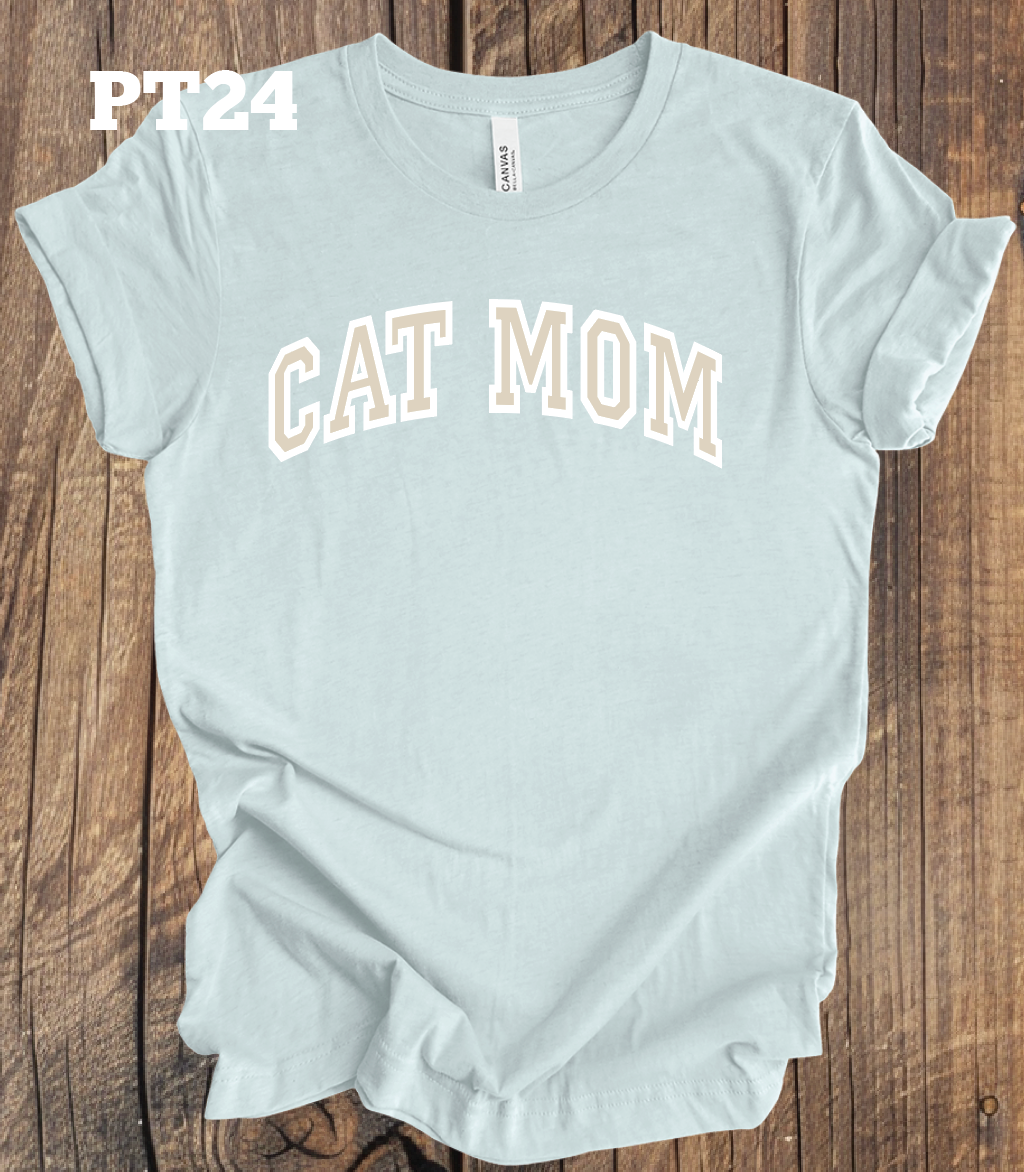 Cat Mom - Outlined