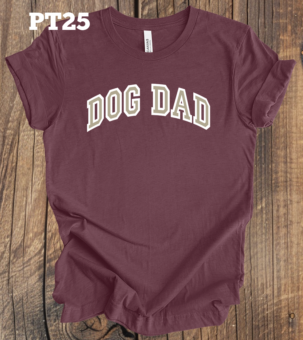 Dog Dad - Outlined