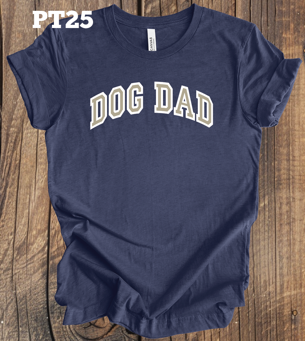 Dog Dad - Outlined