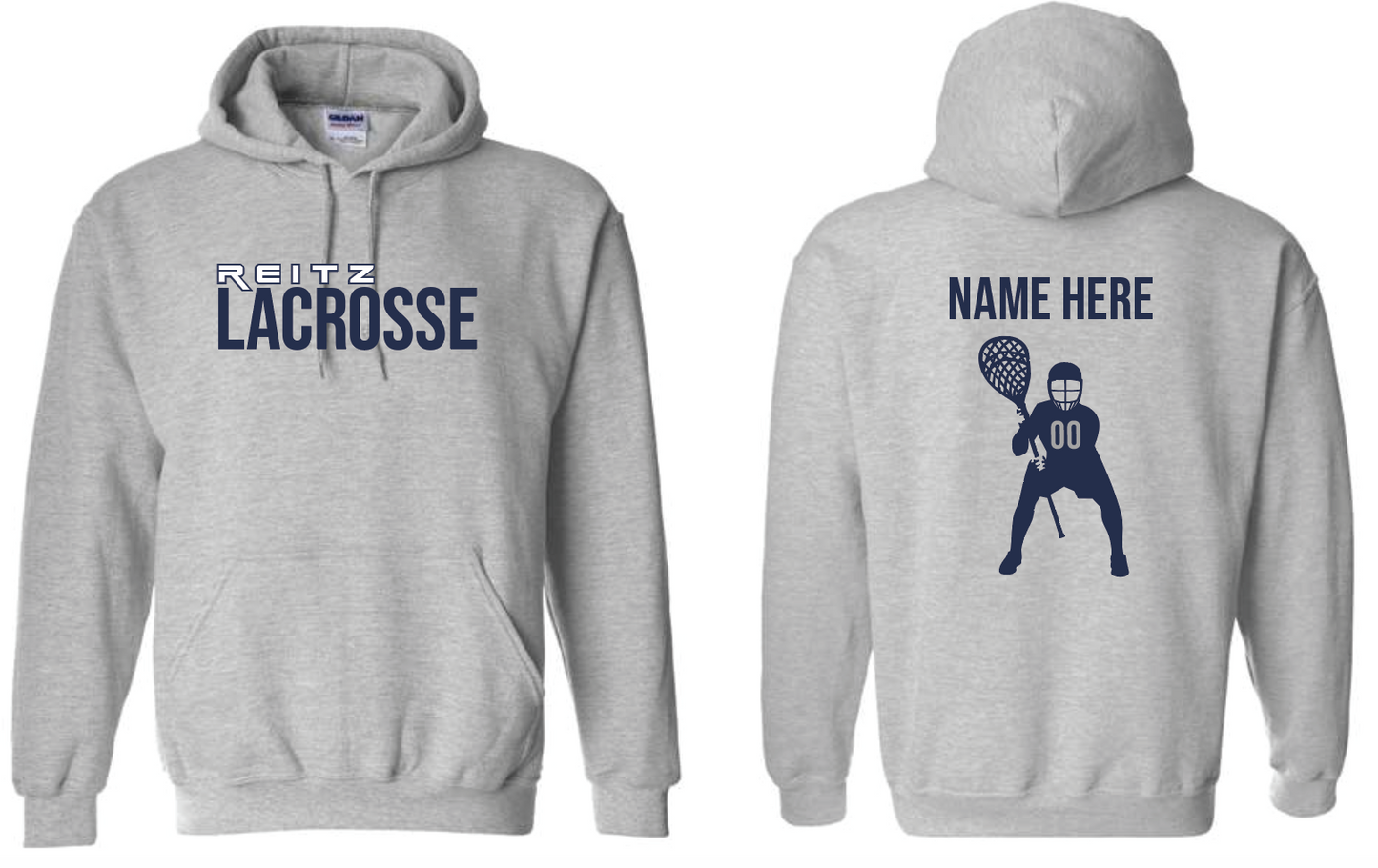 Reitz Lacrosse Option A Hoodie