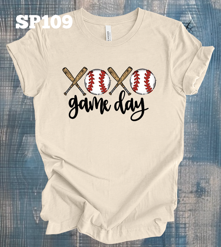 Game Day - Baseball XOXO