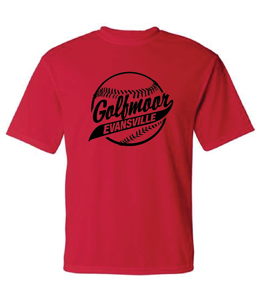 Golfmoor True Red Team Spirit Dry-Fit