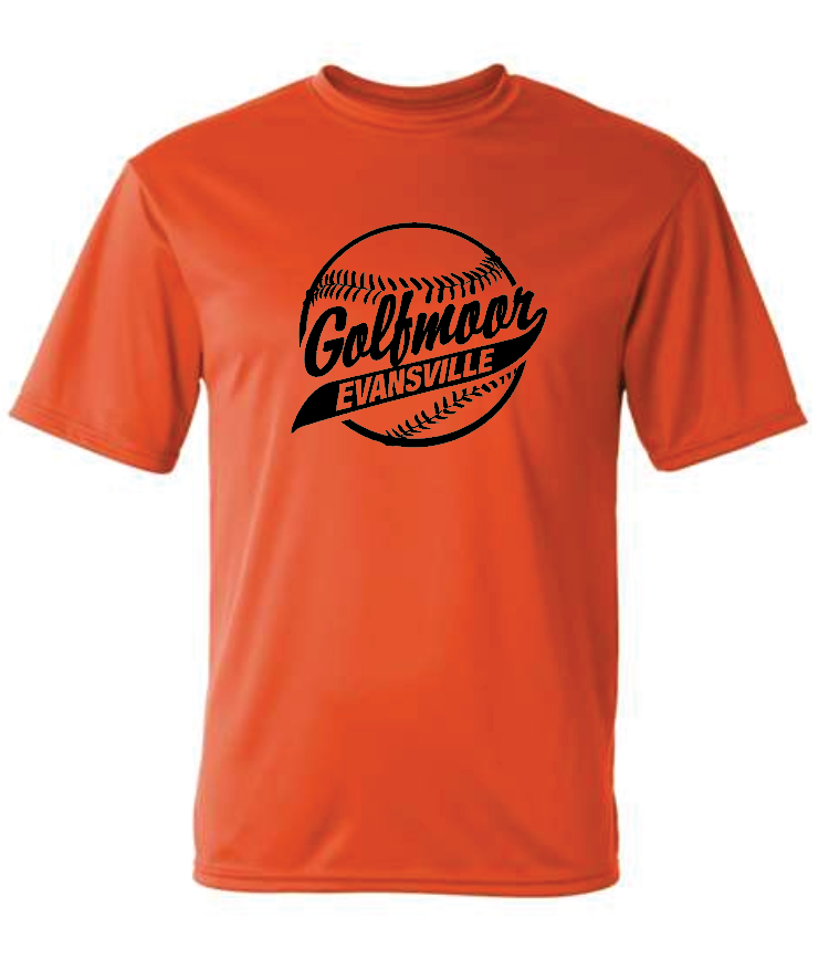 Golfmoor SHETLAND Texas Orange Team Spirit Dry-Fit