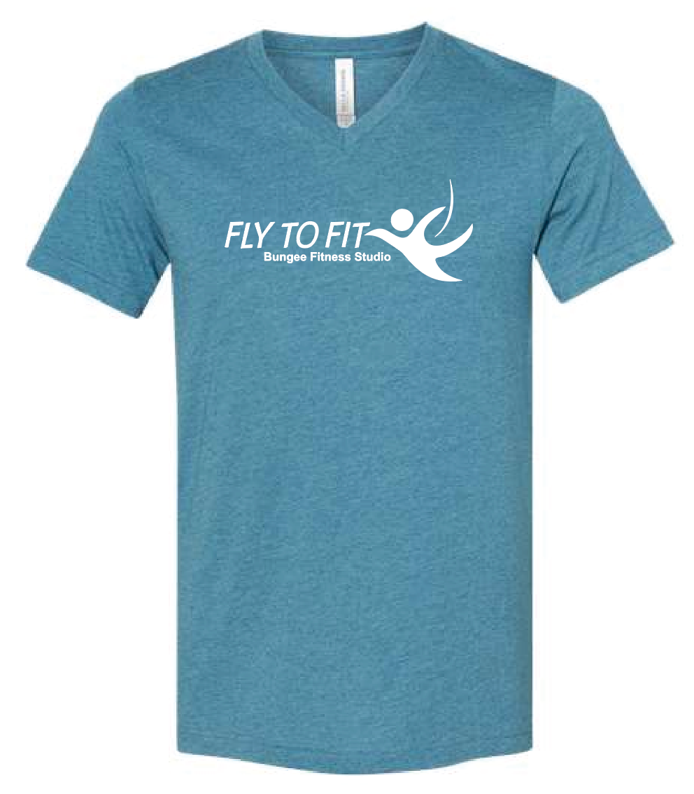 Fly To Fit Staff - Bella+Canvas V-Neck