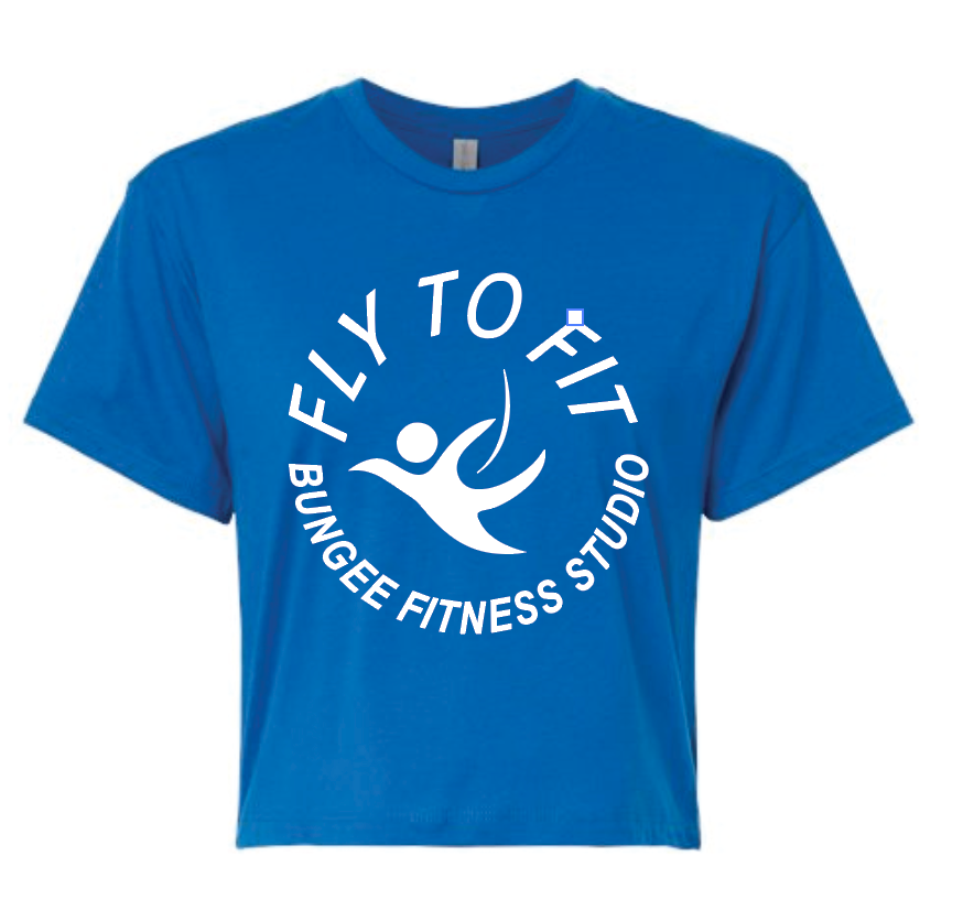 Fly To Fit Staff - Next Level Crop Top - LADIES FIT!