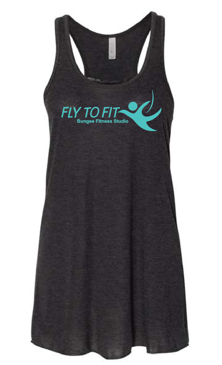 Fly To Fit Staff - Bella+Canvas Flowy Racer Back Tank