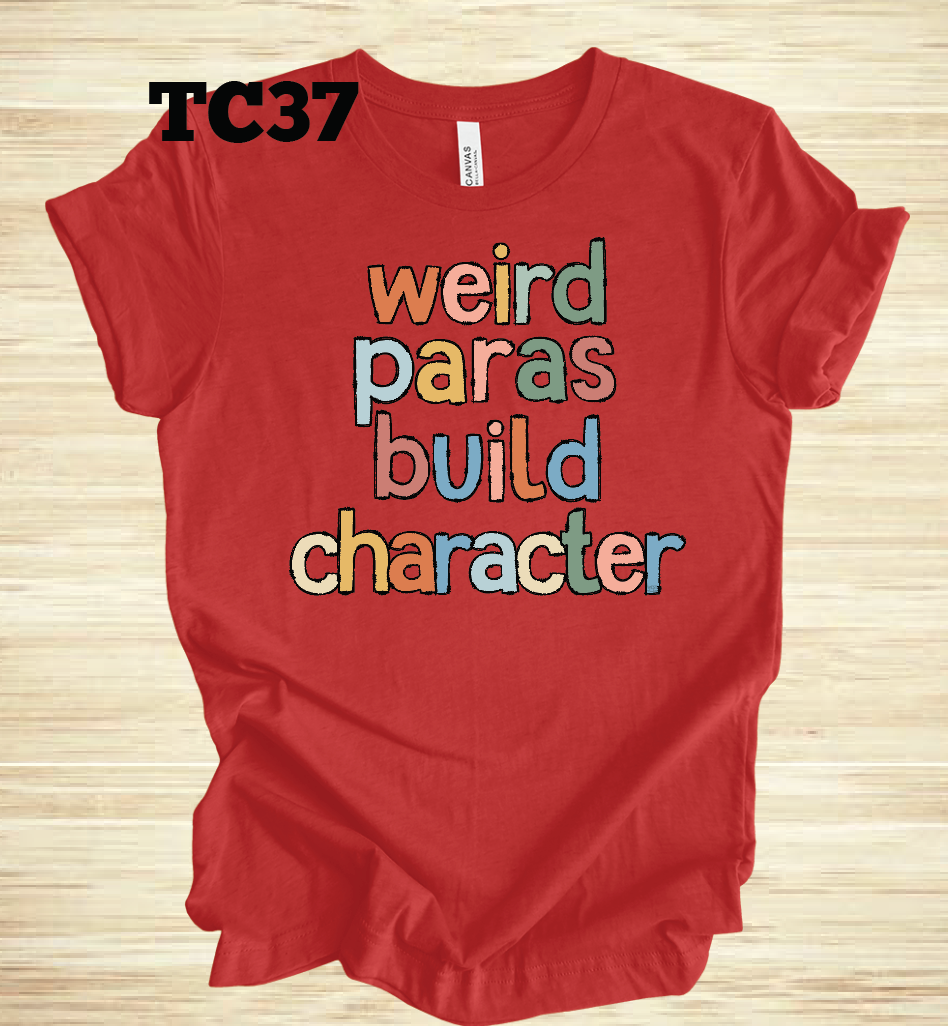 Weird Paras Build Character