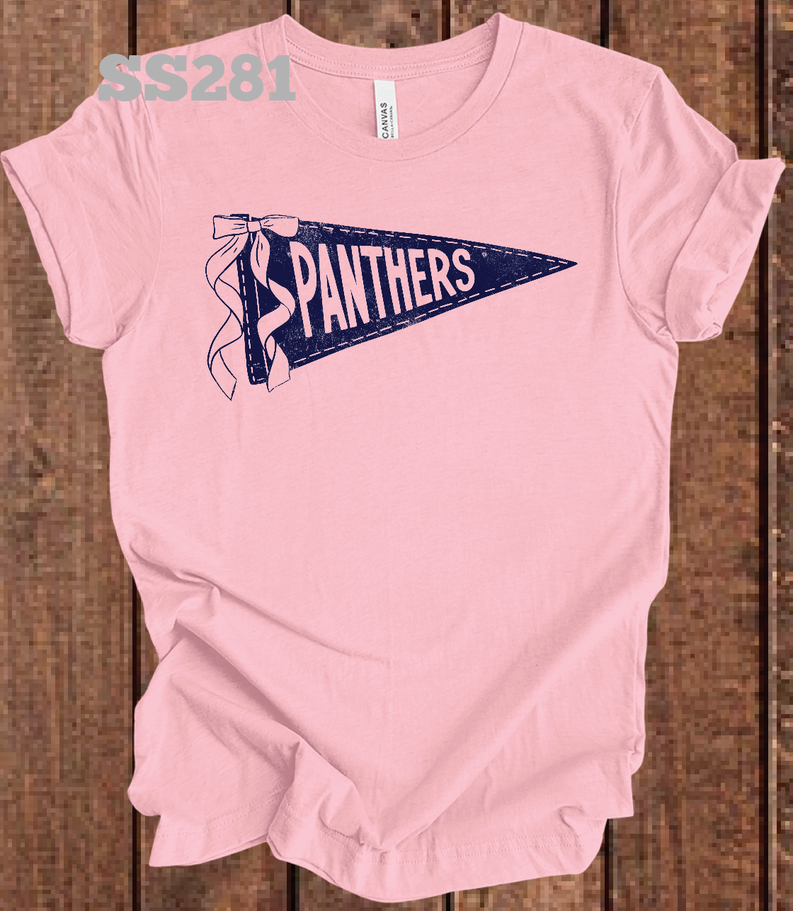 Panther Pennant w/ Bow