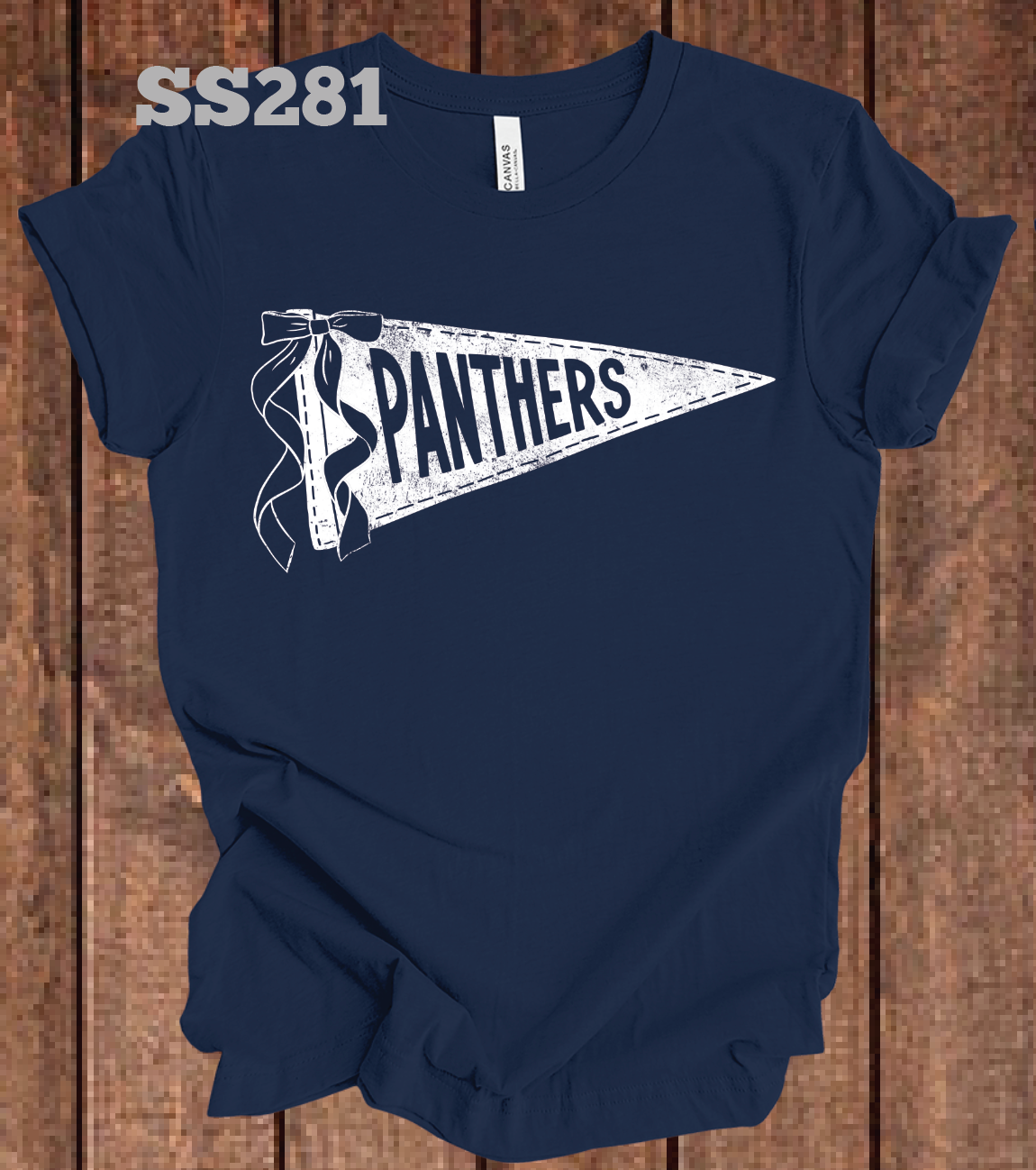 Panther Pennant w/ Bow