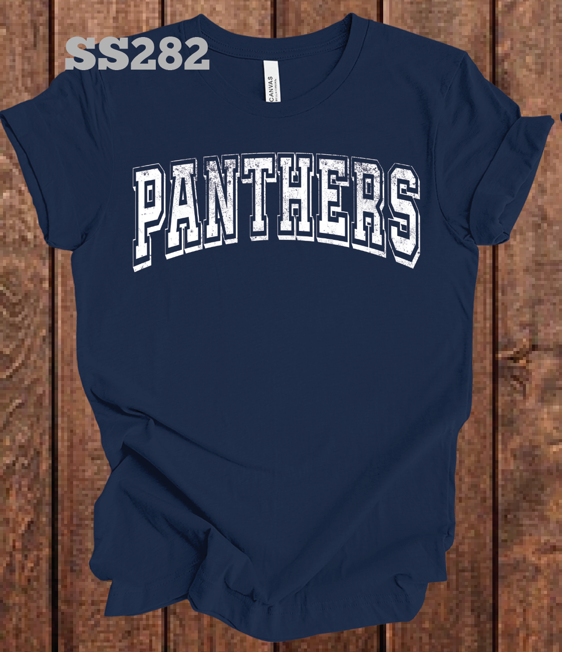 Panthers Varsity Curve w/ Shadow