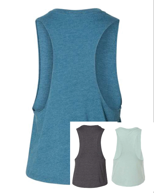 Fly To Fit Staff - Women's Racerback Crop Tank