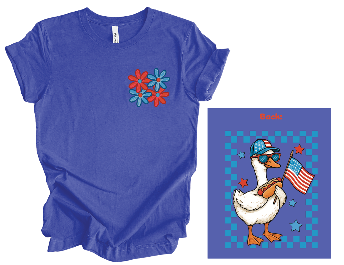 USA Goose w/ Hat