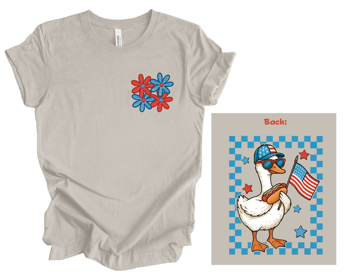 USA Goose w/ Hat