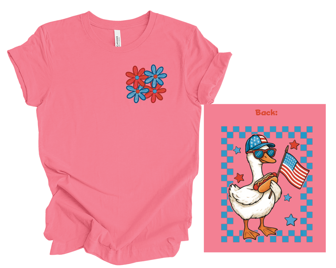 USA Goose w/ Hat