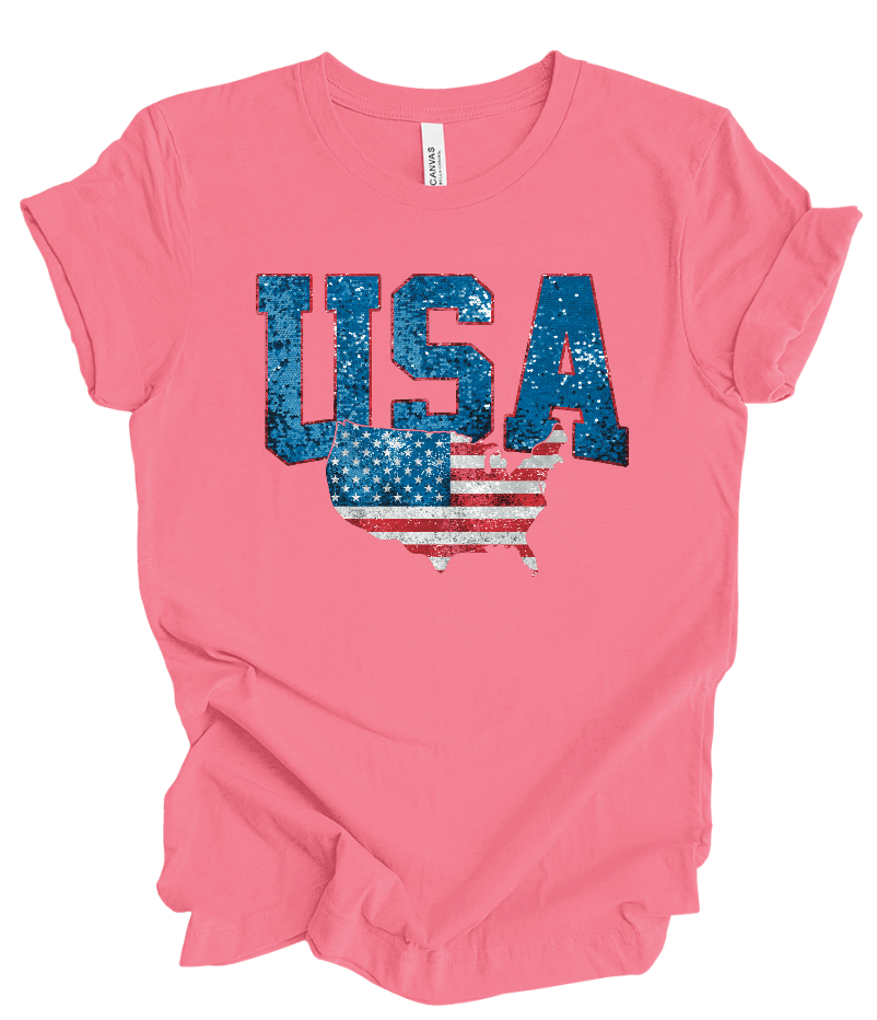 Faux Sequin USA