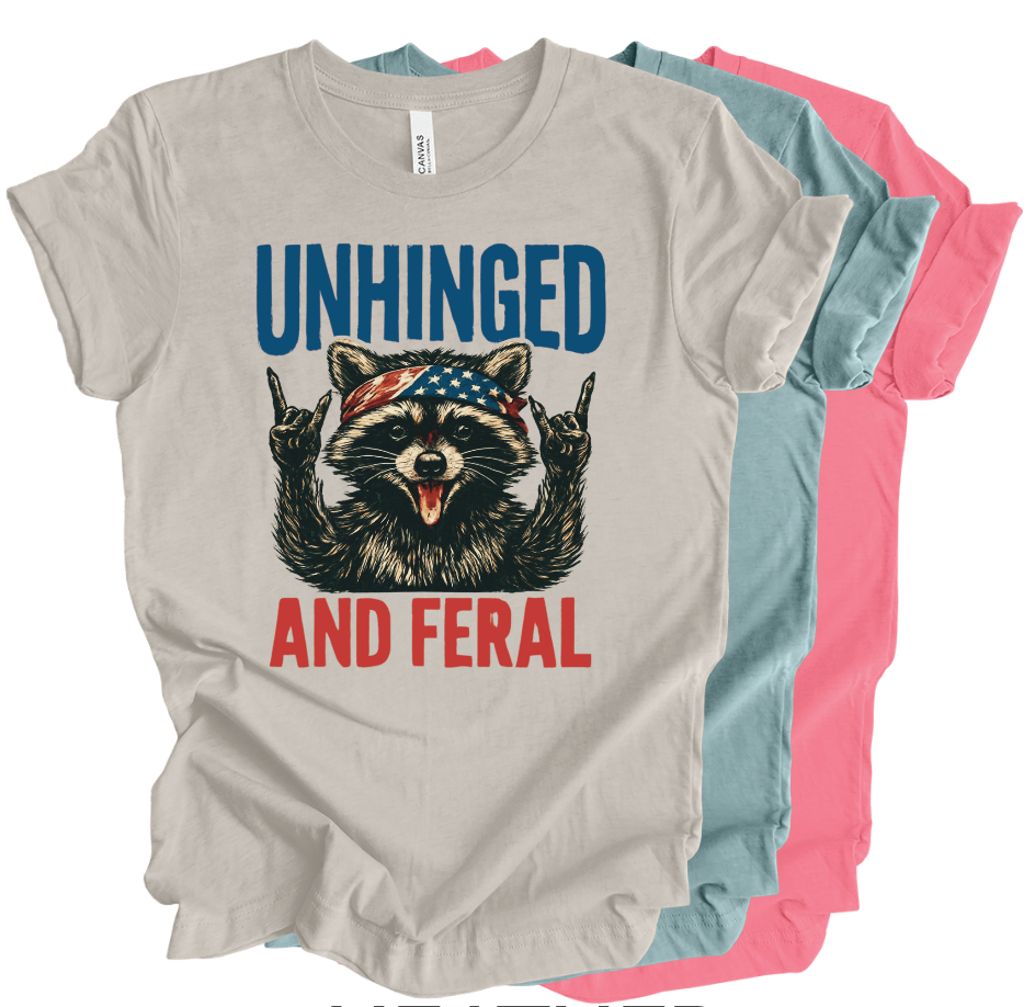 Unhinged and Feral USA Raccoon