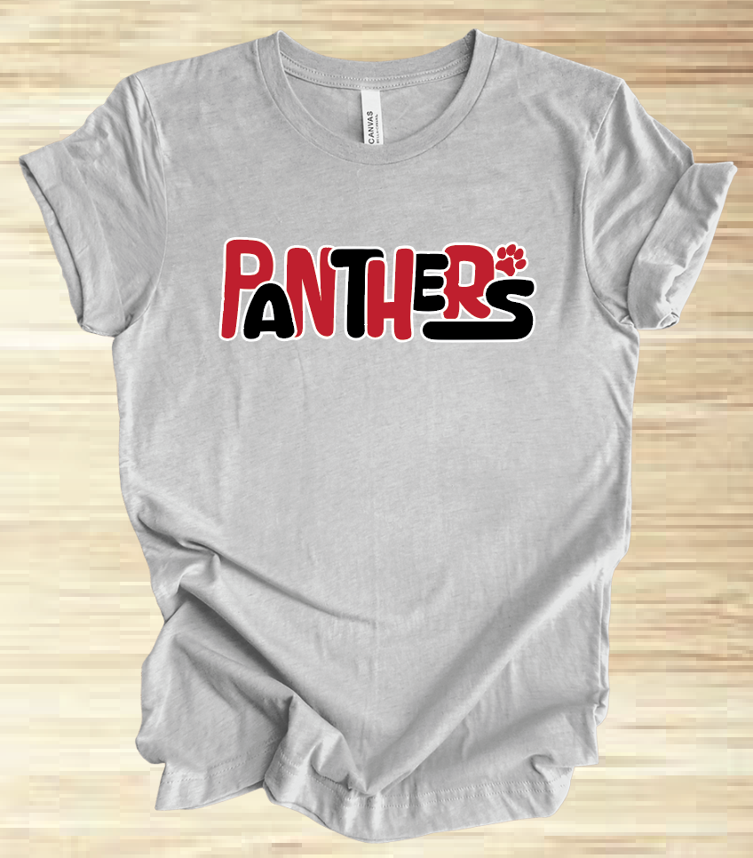 South Terrace Panthers Bubble Letters