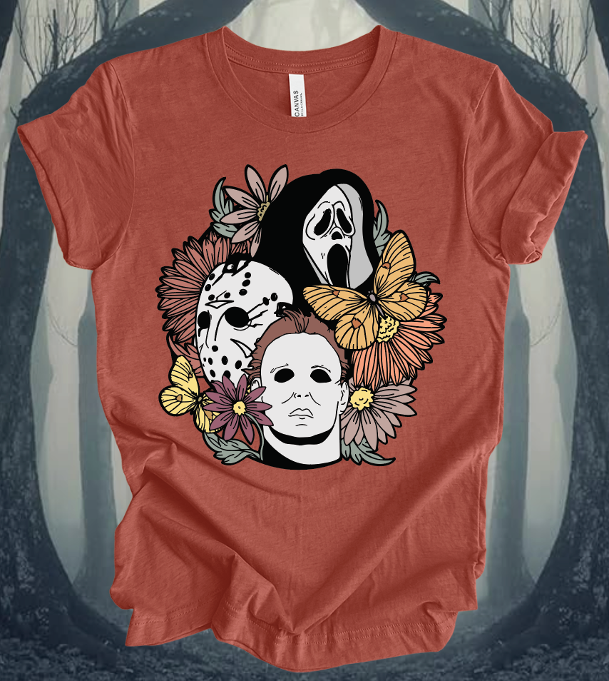 Horror Floral - Warm Colors