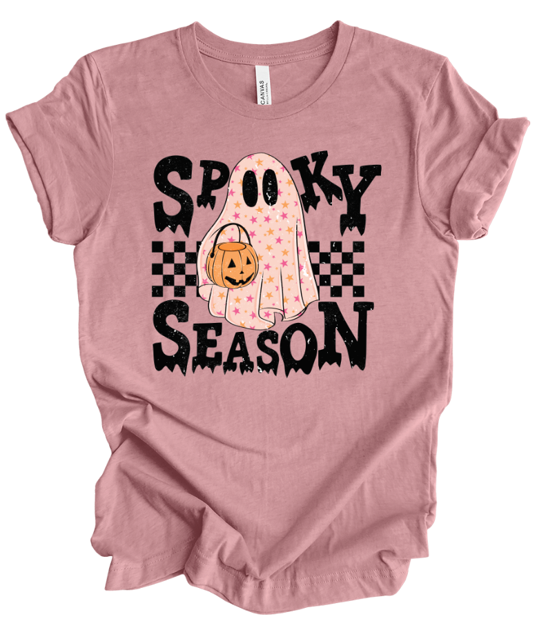 Spooky Season Pink Ghost