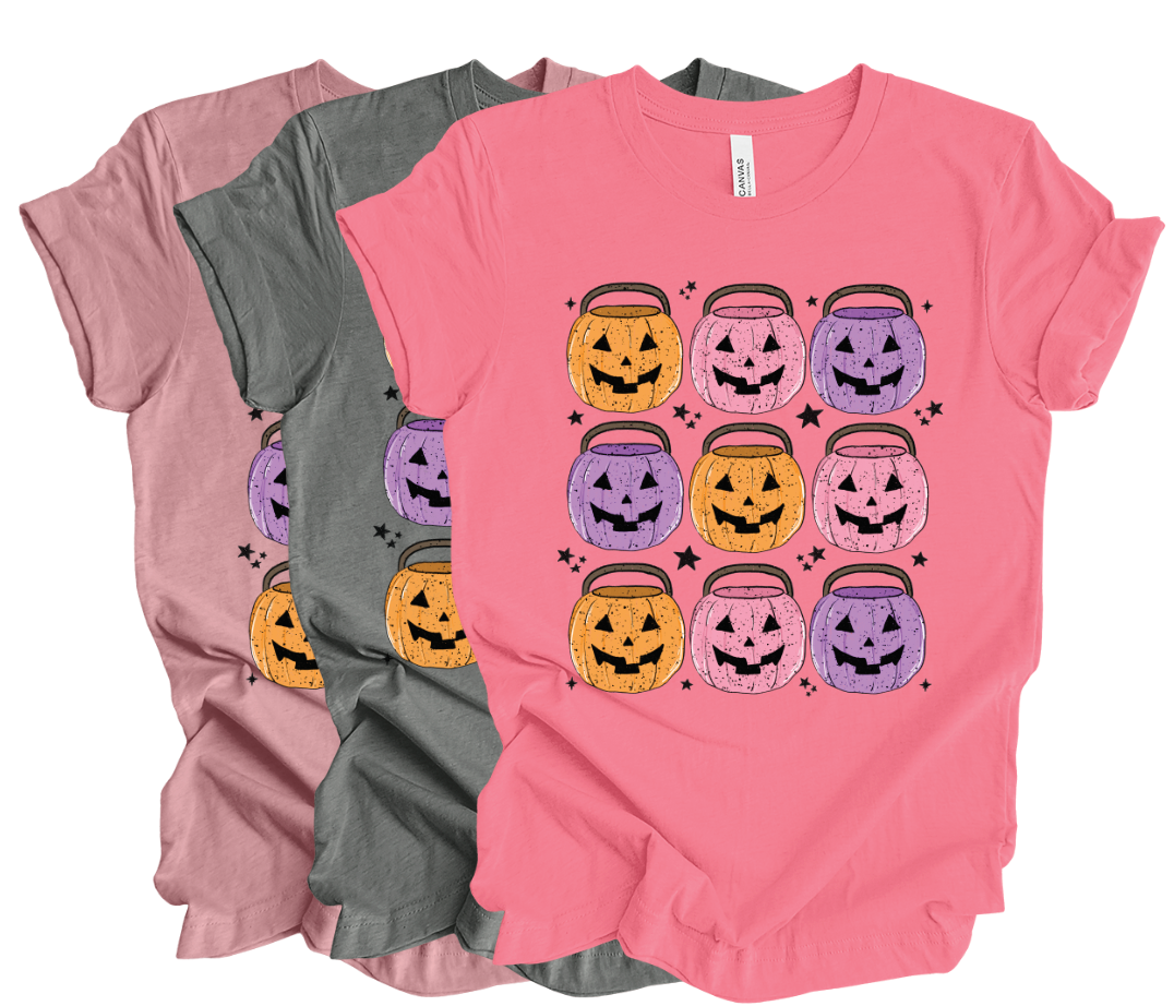 Pumpkin Bucket Pinks Theme