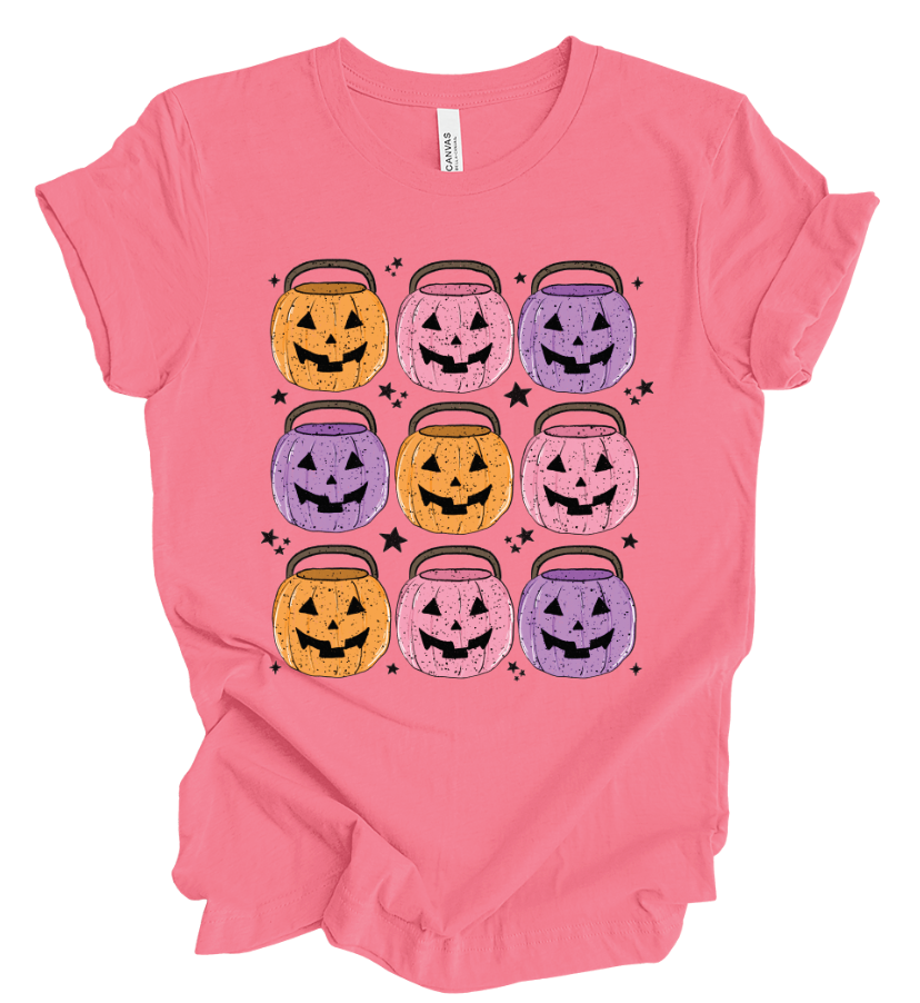 Pumpkin Bucket Pinks Theme