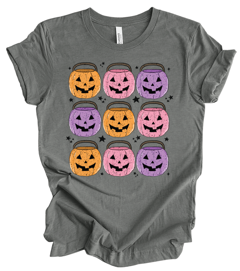 Pumpkin Bucket Pinks Theme