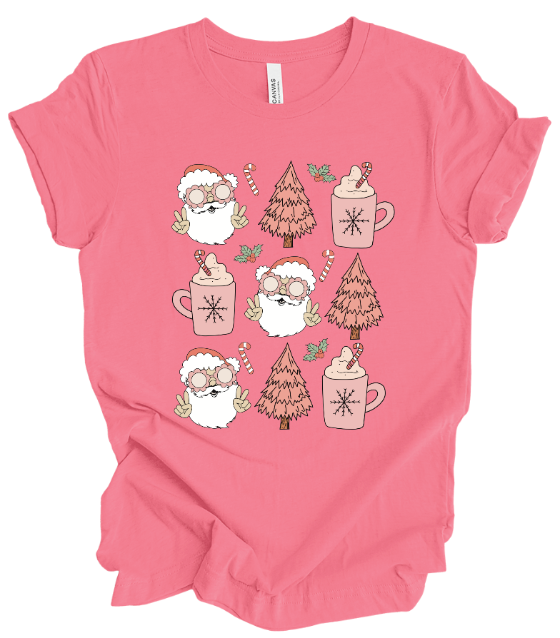 Pink Santa 3x3