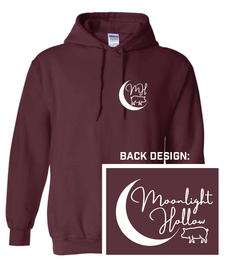 Moonlight Hollow Pig Hoodie