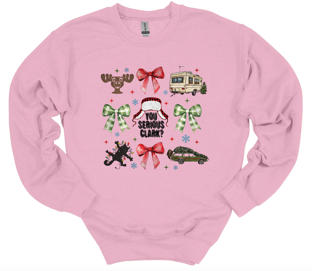 Griswold Christmas Vacation Coquette Crew Alternative Colors