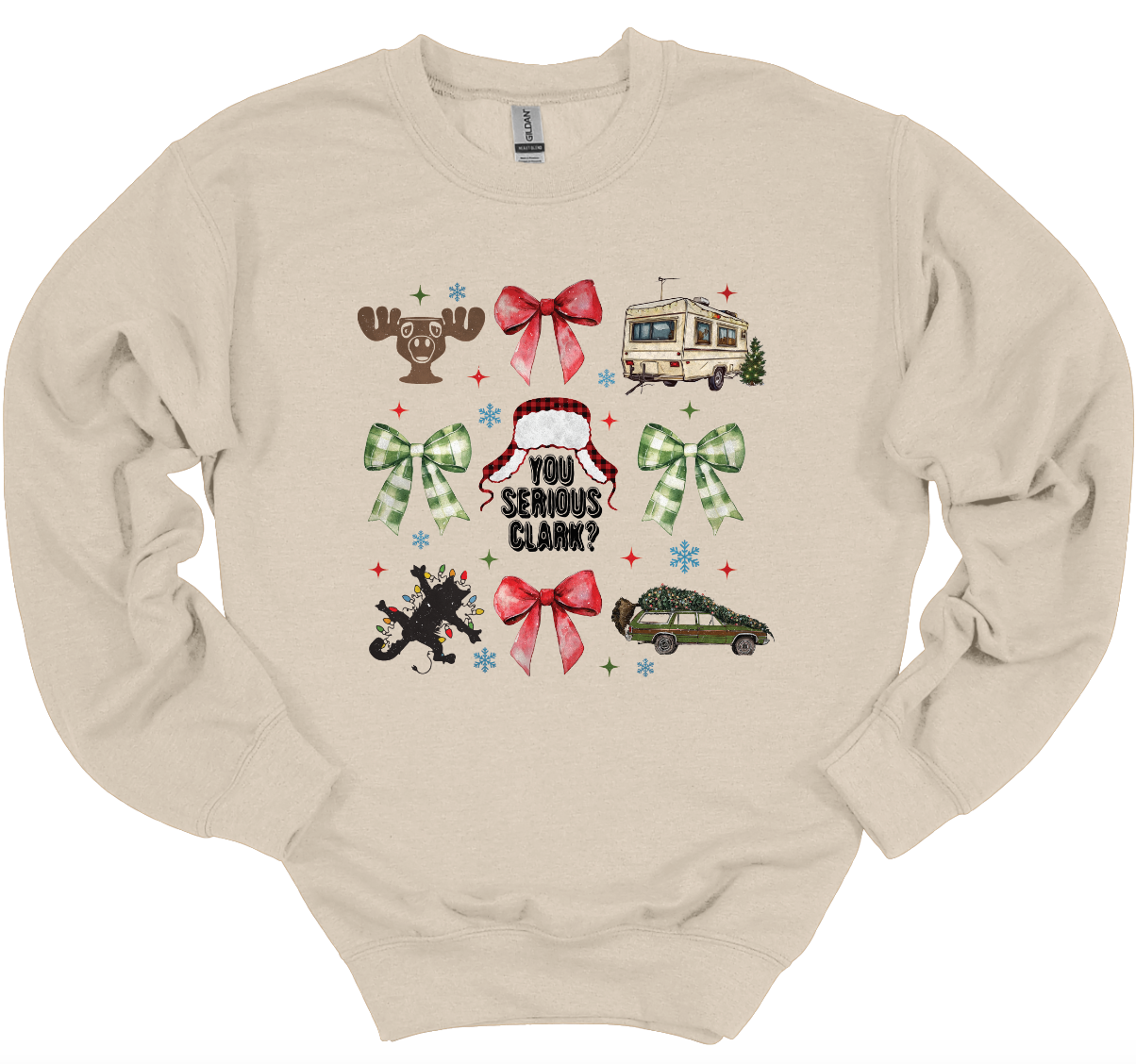 Griswold Christmas Vacation Coquette Crew Alternative Colors