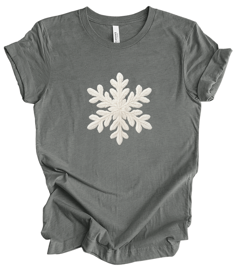 Snowflake - Faux Knitted