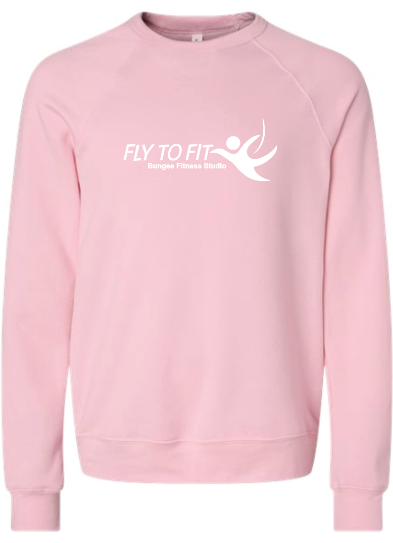 Fly To Fit - Bella+Canvas Crew Sweatshirt