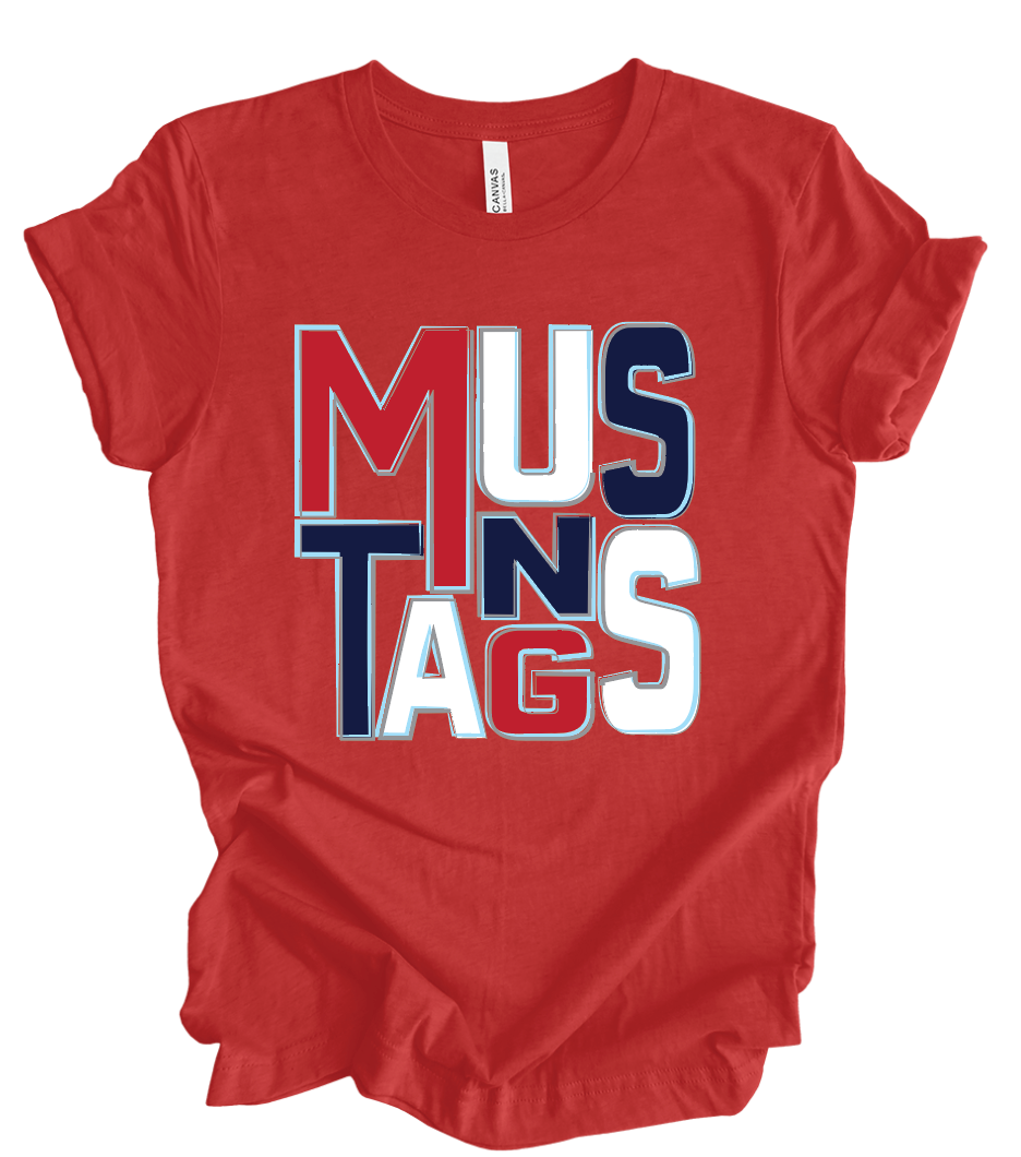 Golfmoor Mustangs - Stacked