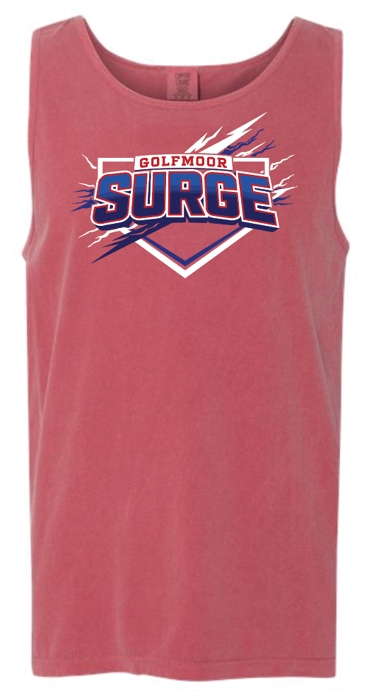 Surge Baseball Logo Tank