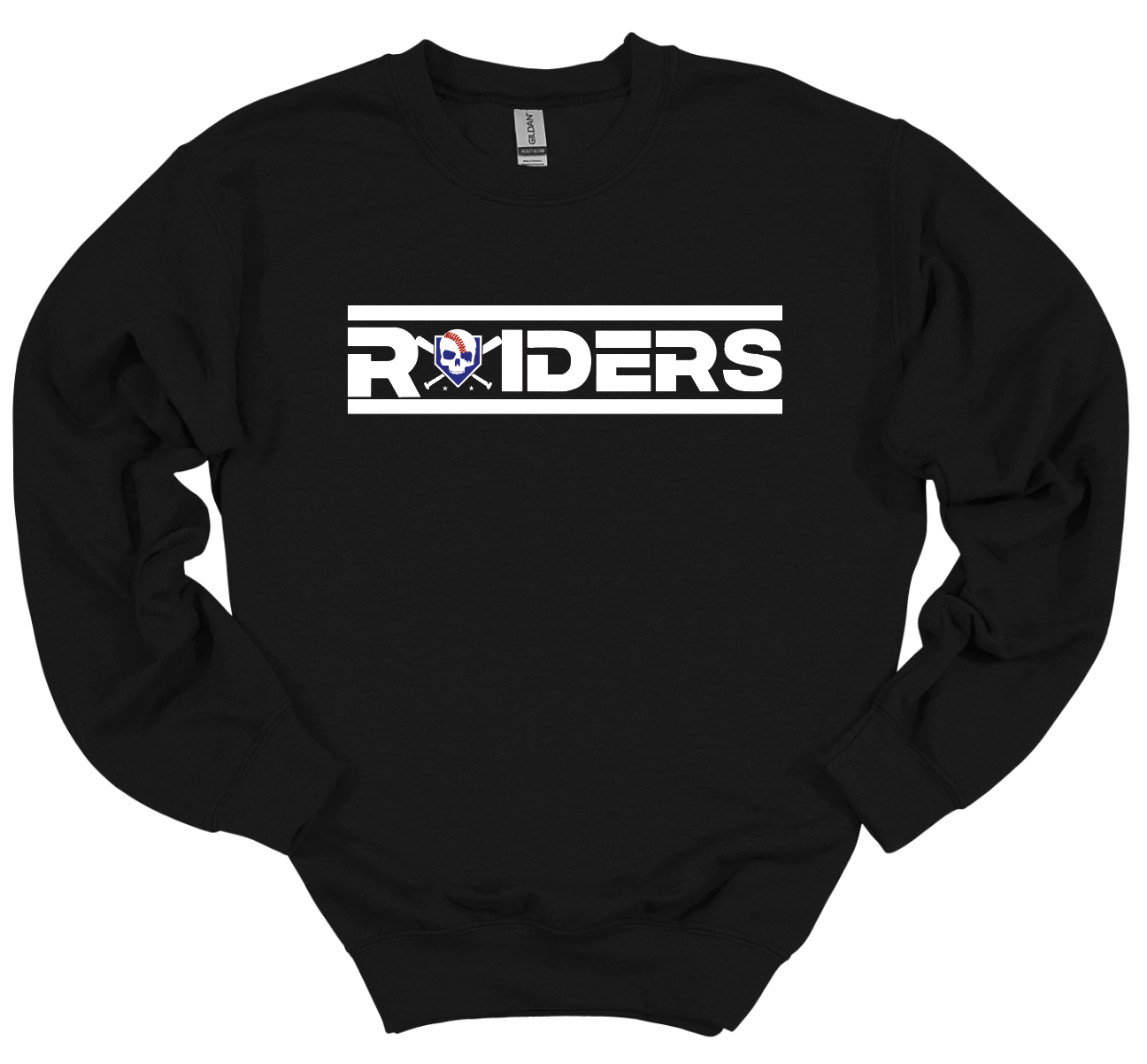 Raiders Logo Crew Sweatshirt