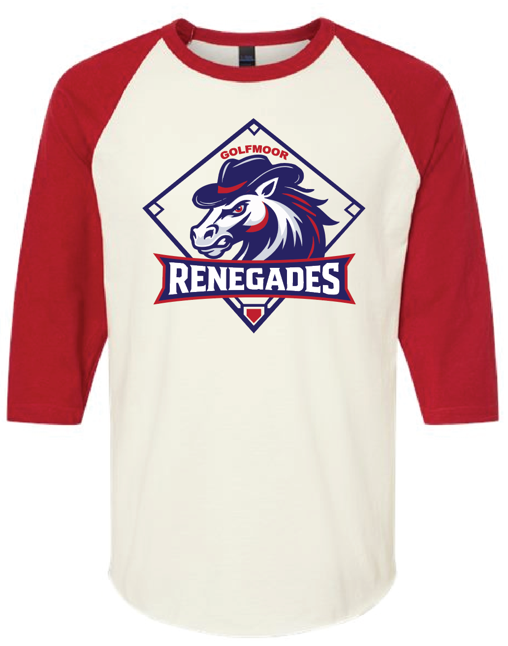 Renegades Logo Raglan